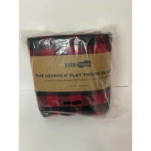 bark home quilted blanket red buffalo plaid For dogs